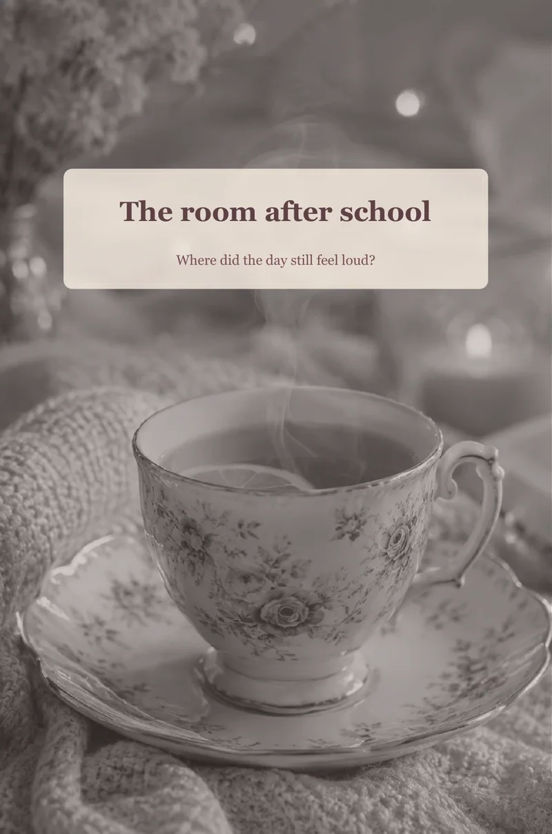 Journal page 11: Where did the day still feel loud?