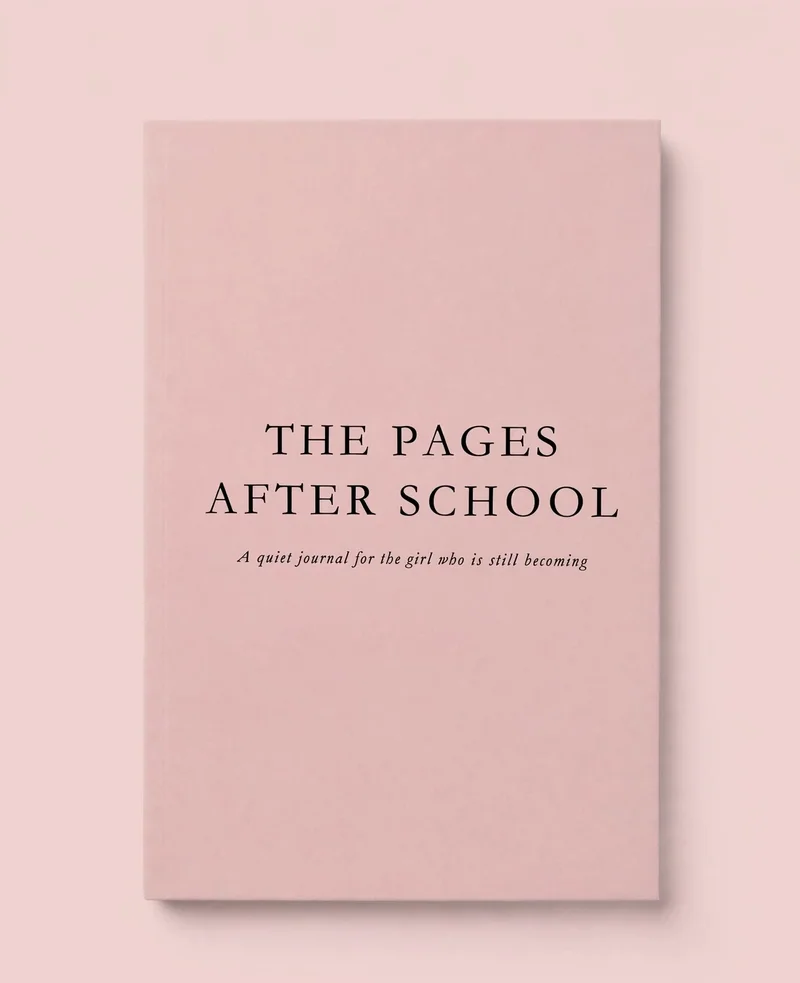 The Pages After School, pink paperback cover